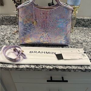 Brahmin Violet Wonderland Melbourne Elaine